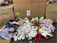 Large Lot of Doll Clothing