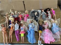 Large Lot of Barbie Dolls