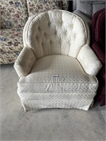 White Swivel Chair