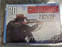 RNC 7.62X39 HUNTING RIFLE AMMO 20 ROUNDS