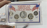 American Obsolete Silver Coin Set