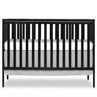 Synergy Black 5-in-1 Convertible Crib