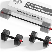 45lbs Adjustable Dumbbells Set for Home Gym