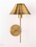 Metal Sconce Wall Lamp-Bronze