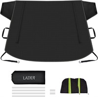 LADER Windshield Ice/Snow Cover  Black