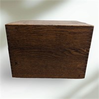 Vintage Dovetail Oak Box
