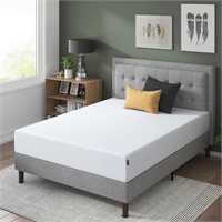 ZINUS 10 Gel Foam Mattress  Queen  White