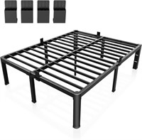 ROIL King Bed Frame 18 inch  Heavy Duty Steel