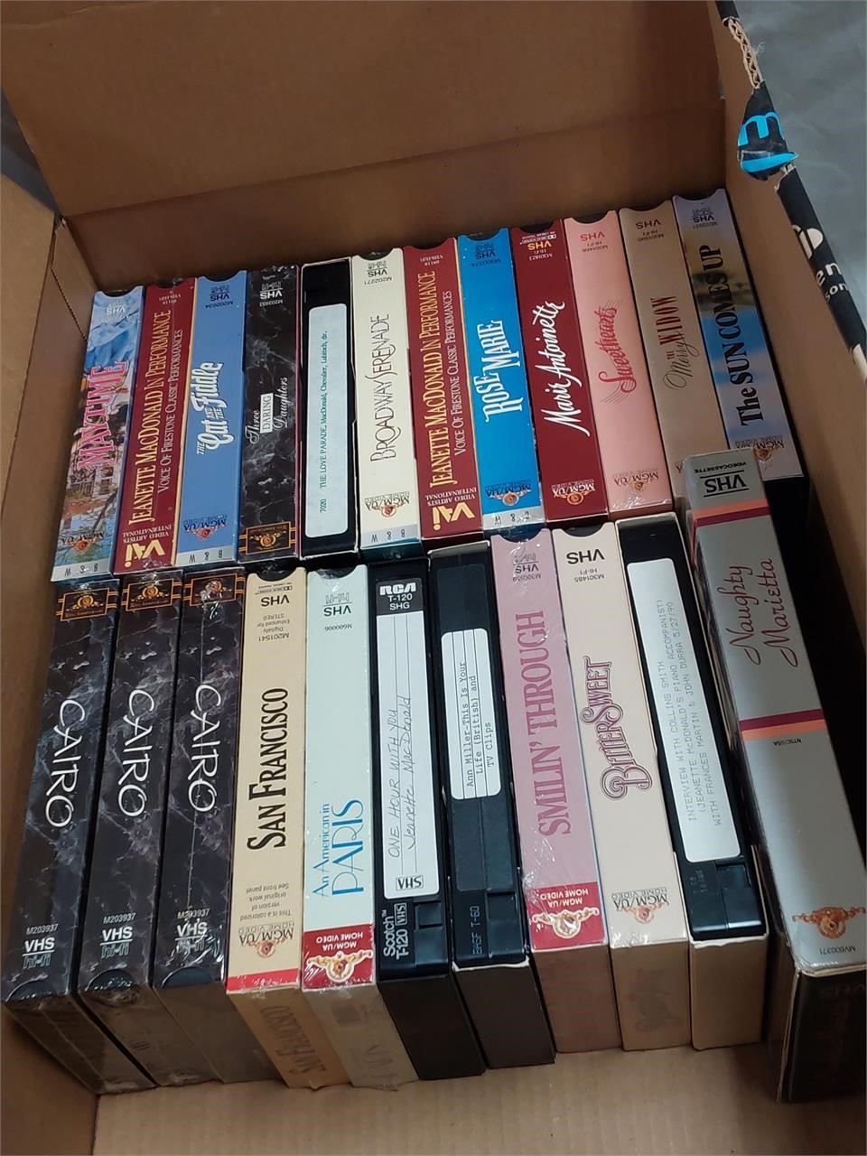 Misc Jeanette MacDonald VHS'S*