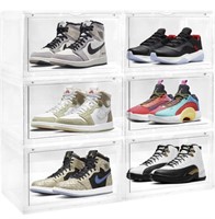 ITHWIU SHOE DISPLAY CASES 10.8x14.4x8.9IN