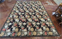 LARGE NEEDLEPOINT ACCENT RUG