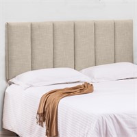 HAOBO King Headboard  Foldable  Oatmeal