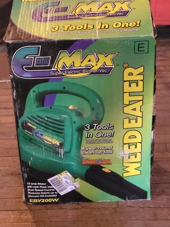 E-Max Super Electric Blower/Vac