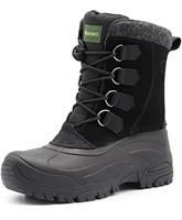 NORTHIKEE MENS SNOW BOOTS - SIZE 8