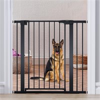 Mumeasy 36 Dog Gate  29.6-40.5 Wide  Black