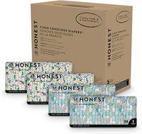 Honest Co. Diapers  Size 1 (8-14lbs)  136ct