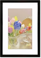 14x22 Black Picture Frame for 12x18 Photo