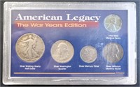 American Legacy "The War Years" Coin Set