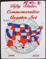 50-States Comm. Quarter Set/Folder, D Mint