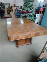 Vintage Style Table with Folding Drop Leaf