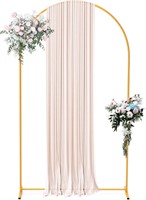 7.2FT Gold Wedding Arch Stand  7.2x4FT