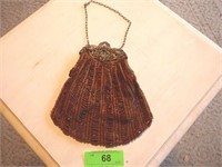 VINTAGE BEADED PURSE- SEE PICS FOR CONDITION