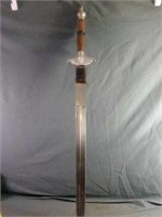 Sword Measures 42.5" Length, Blade Measures 26",
