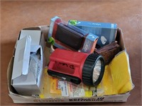NIB Wall Outlet Adapters, Flashlight & More