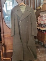 Military Wool Long Coat