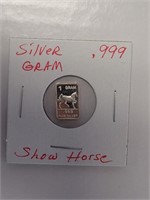 SHOW HORSE SILVER GRAM .999