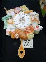 Homemade Happiness Baking Wall Clock by Bradford -