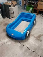 Little Tikes Blue car toddler bed frame! Measures