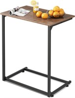 WLIVE Wide Side Table  C Shaped  26 Inch