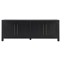 Chabot 68in Black TV Stand Fits up to 80in TVs