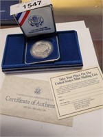 1987 US MINT CONSTITUTIONAL COIN SILVER