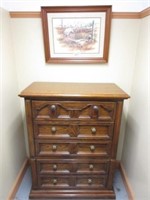 Oak Thomasville 5-Drawer Dresser &