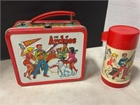 The Archies metal lunchbox w thermos