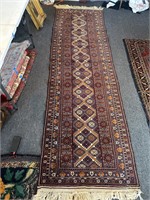 Woven runner rug
