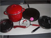 Kettle, Select Frying Pan & Misc.