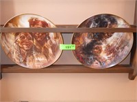 2 DON RUFFIN COLLECTOR PLATES (1976 & 1977)