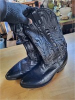 American West Cowboy Boots Size 9D