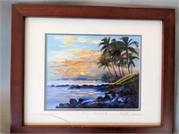 (2)Hawaii Pictures (some damage to both frames)