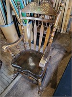 VTG Wooden Rocking Chair
