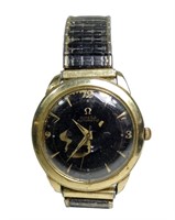 Omega automatic men's wrist watch, gold filled