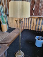 VTG Brass 4 Bulb Floor Lamp