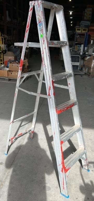 6 Foot Aluminum Step Ladder. #LYS