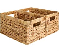 StorageWorks Wicker Basket, Baskets for Organizing