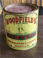 VTG Woodfield’s Fresh Oyster Can