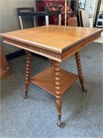 Antique claw and ball table