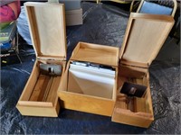 VTG Wooden File Boxes